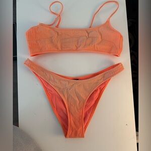Triangl Swimwear Vibrant Orange Bikini